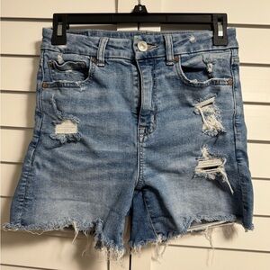 American Eagle Curvy High Rise Shorts Women’s Size 2 Super Stretch